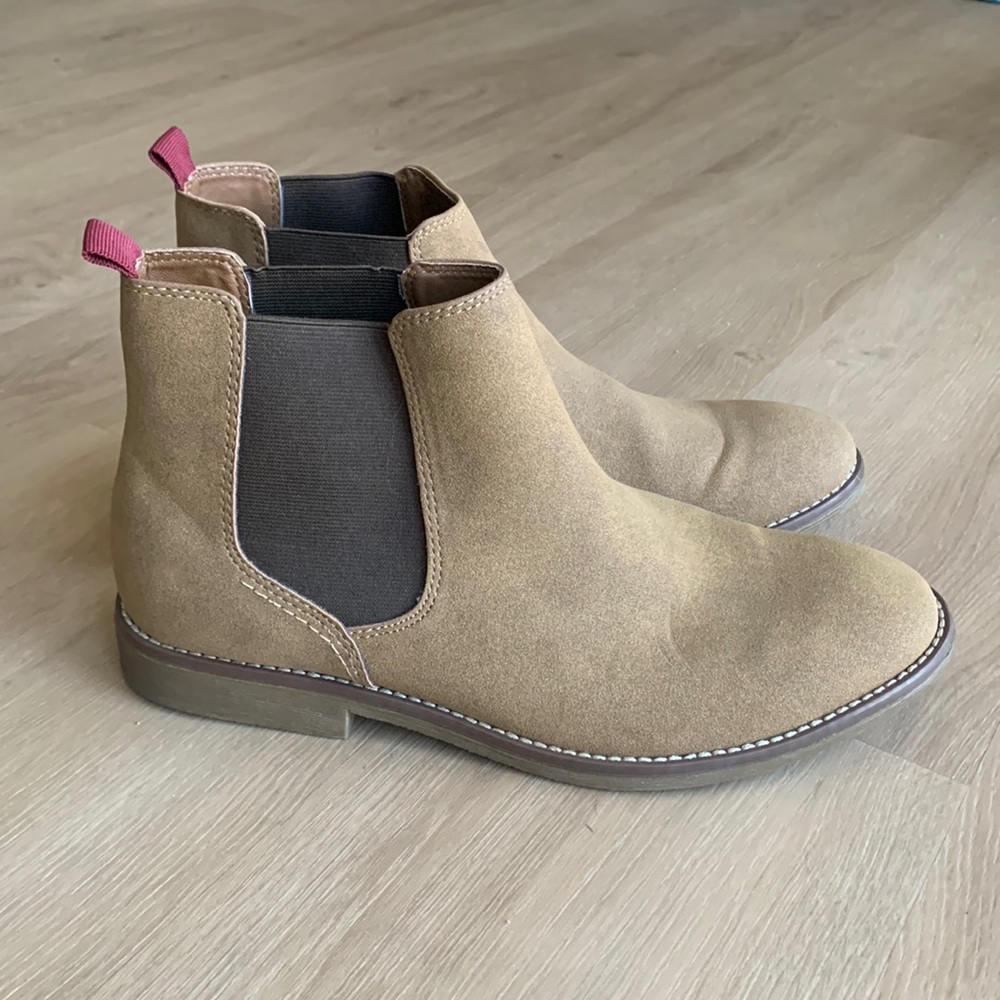 Topman Tan Chelsea Boots - 43